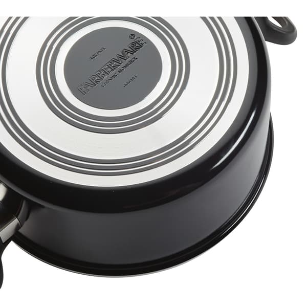 Farberware&#174; 12pc. Glide&#8482; Copper Ceramic Nonstick Cookware Set