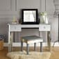 2 Drawer Mirror Vanity Table - image 1