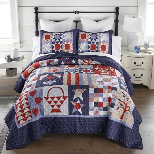Your Lifestyle by Donna Sharp County Fair 3pc. Quilt Set - image 