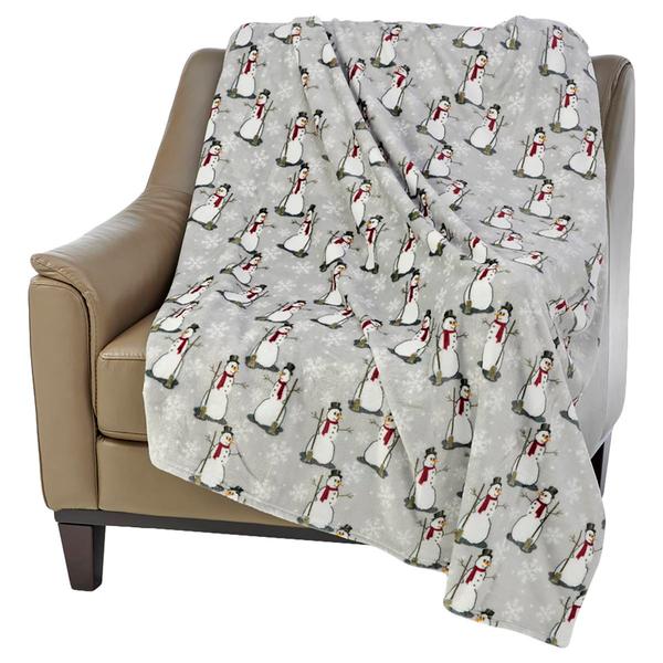 Ashley Cooper™ Frosty''s Magic Plush Throw