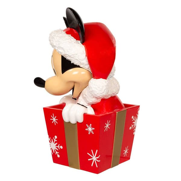 Kurt S. Adler Un-Lit Disney&#169; Mickey In Present Tree Topper