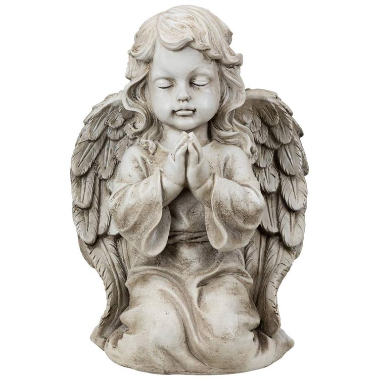Northlight Seasonal Kneeling Praying Cherub Statue