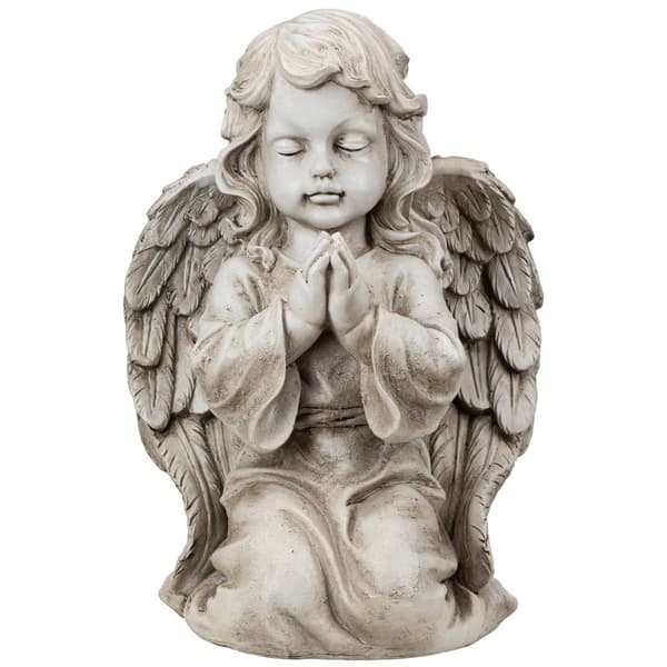 Northlight Seasonal Kneeling Praying Cherub Statue