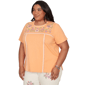 Plus Size Alfred Dunner Beachcomber Floral Embroidery Tee - image 3