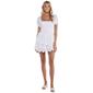 Juniors No Comment JoJo Tiered Skater Dress - image 1
