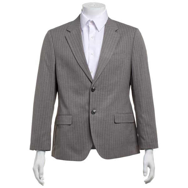 Mens Nautica Grey Stripe Jacket - image 
