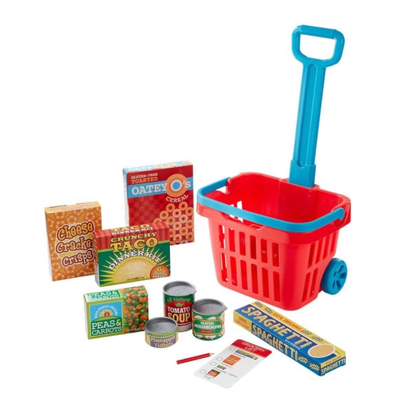 Melissa & Doug&#174; Rolling Grocery Basket