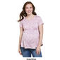 Womens Due Time Short Sleeve Ditsy Crossback Maternity Top - image 2