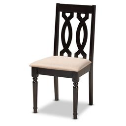 Baxton Studio Cherese Wooden Dining Chair - Set of 4