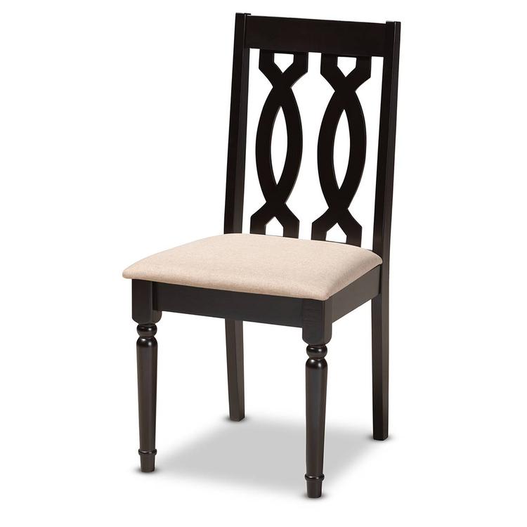 Baxton Studio Cherese Wooden Dining Chair - Set of 4