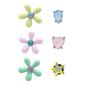 Betsey Johnson Spring Floral Mixed Stud Earrings Set - image 1