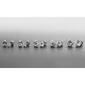 Lesa Michele&#8482; Round Silver Graduated 5pc. Stud Earring Set - image 2