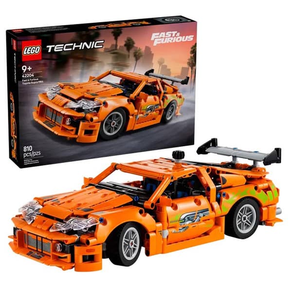 LEGO&#40;R&#41; Fast and Furious Toyota Supra MK4 Building Kit