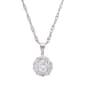 Gianni Argento Cubic Zirconia & Millenial Ball Pendant Necklace - image 1