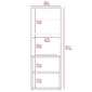 FM FURNITURE Ezra Light Grey Bathroom Cabinet - image 8