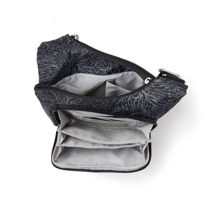 Baggallini Legacy Criss Cross Floral Crossbody
