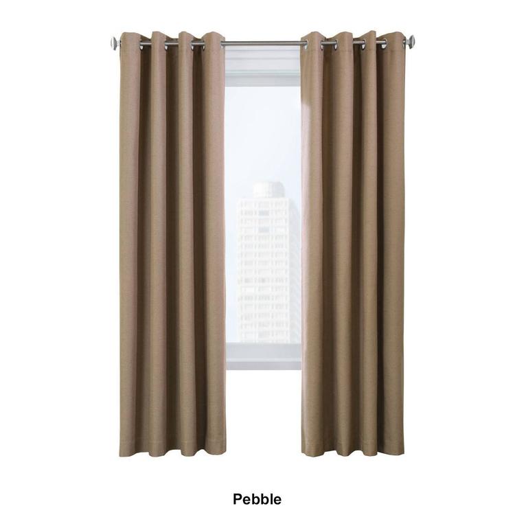 Thermaplus™ Ventura Grommet Curtain Panel Pair - 52 Width