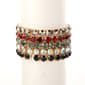 Ashley Cooper(tm) Crystal/Jet/Black Diamond/Ruby Stone Bracelets - image 1