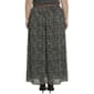Plus Size NY Collection Swirl Floral Belted Waist Maxi Skirt - image 2