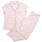 Womens Laura Ashley Short Sleeve Romantic Bows Pajama Set - image 2