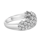 Haus of Brilliance 2ctw. Lab Grown Diamond Scattered Band Ring - image 2