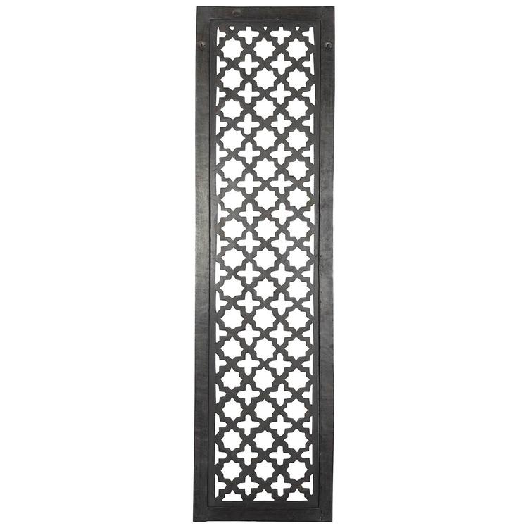 9th & Pike® Black Traditional Ornamental Wood Wall Decor
