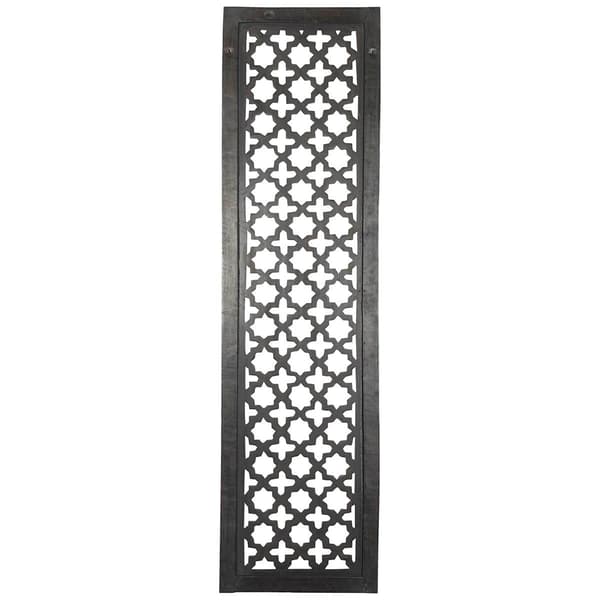 9th & Pike&#174; Black Traditional Ornamental Wood Wall Decor