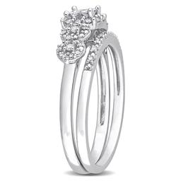 Diamond Classics™ White Gold 1/3ctw. Diamond Bridal Ring Set