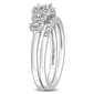 Diamond Classics™ White Gold 1/3ctw. Diamond Bridal Ring Set - image 4