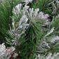 Northlight Seasonal 36in. Flocked Angel Pine Christmas Wreath - image 3