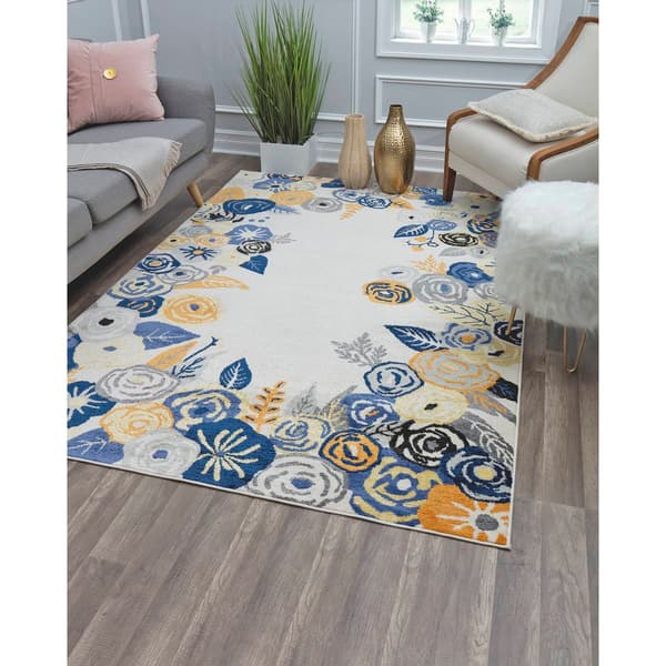 Rugs America&#8482; Valentina Royal Blossom Transitional Area Rug