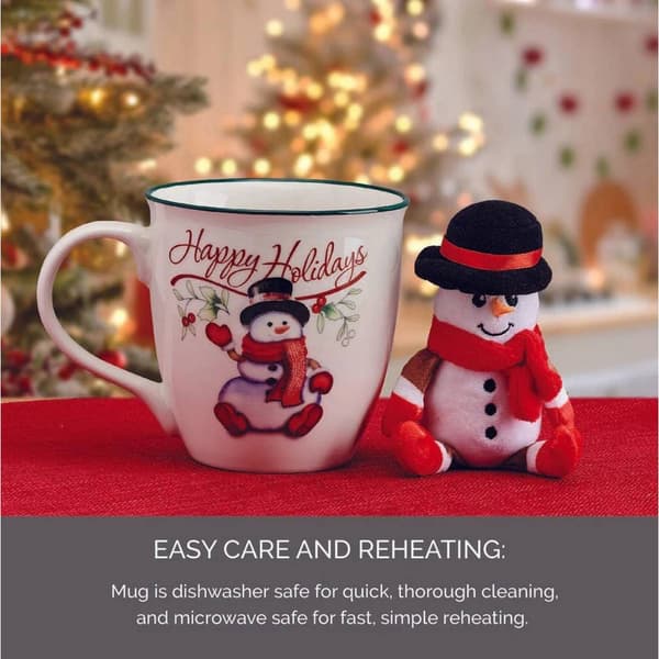 Pfaltzgraff® 20oz. Berry Mug w/ Ornament Snowman
