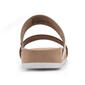 Womens Cliffs by White Mountain Tahlie Textured Slide Sandals - image 3