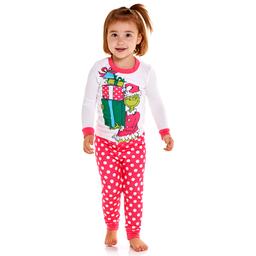 Toddler Girl Dr. Seuss The Grinch 4pc. Long Sleeve Pajama Set