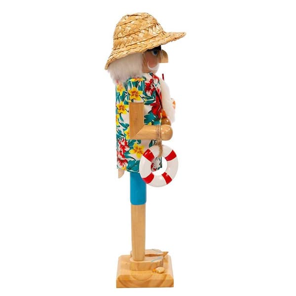 Kurt Adler 15in. Beach Santa Nutcracker