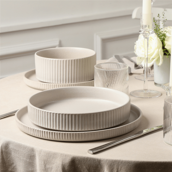Stone Lain Haven 4pc. Stoneware Pasta Bowl Set