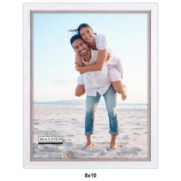 Malden Two-Tone White & Taupe Frame