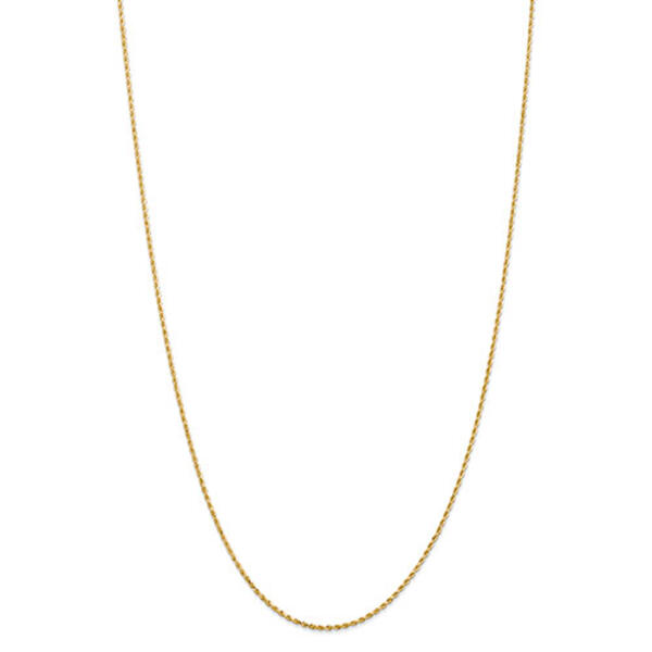 Gold Classics&#40;tm&#41; 14kt. Gold 18in. Rope Chain Necklace - image 