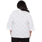 Plus Size Alfred Dunner Classics 3/4 Sleeve Floral Button Down - image 2