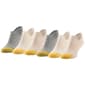 Womens Gold Toe(R) 6pk. Ultra Low Tab Liner 21.00 - image 1
