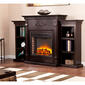 Southern Enterprises Electric Fireplace w/ Bookcases - image 1