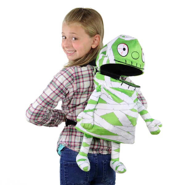 Northlight Seasonal Animated Mummy Halloween Trick or Treat Bag