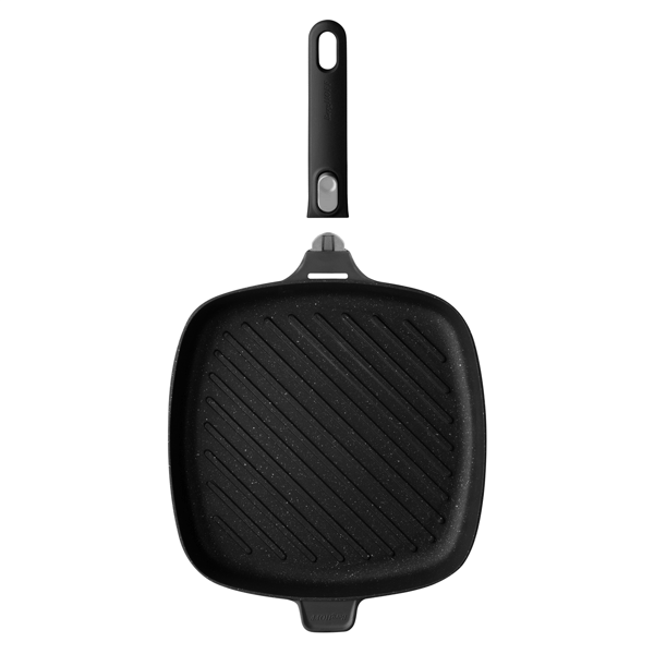 BergHOFF GEM Nonstick Cast Aluminum 11in. Square Grill Pan