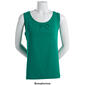Womens Preswick &amp; Moore Cotton Spandex 1x1 Rib Tank Top - image 9