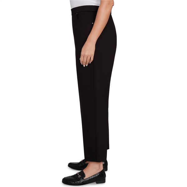 Plus Size Alfred Dunner Barcelona Ponte Knit Short Length Pants