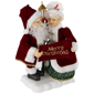 Northlight Mr. and Mrs. Claus Figures with "Merry Christmas" Sign - image 1