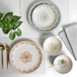 Sango Siterra Glazed Garden 12pc. Floral Dinnerware - Set for 4 - image 5