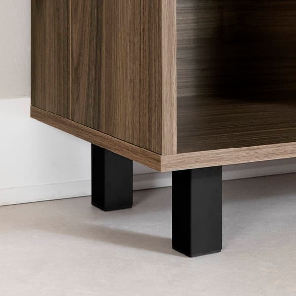 South Shore Octave Natural Walnut Small Cabinet