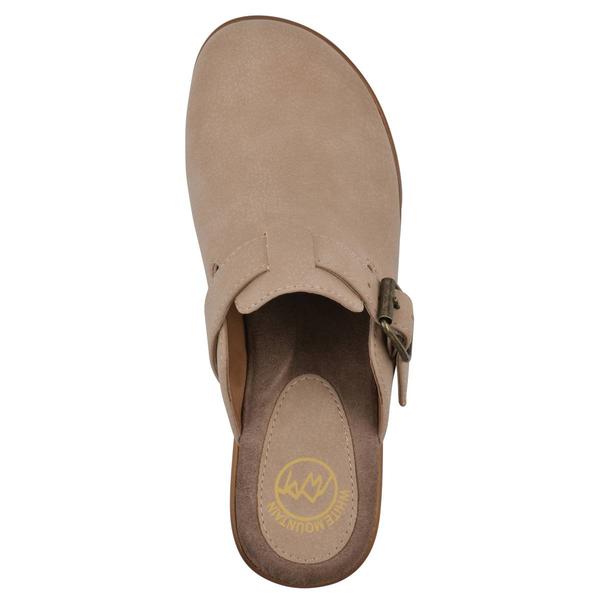 Womens White Mountain Viewed Clogs