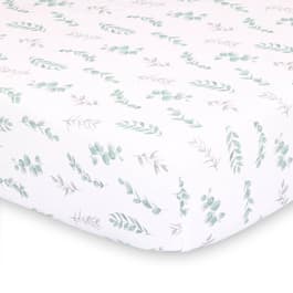 The Peanutshell Farmhouse Fitted Crib Sheet